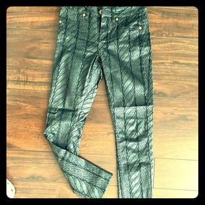 Ted baker black printed jean.